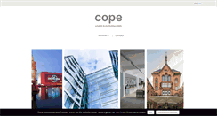 Desktop Screenshot of copeberlin.de